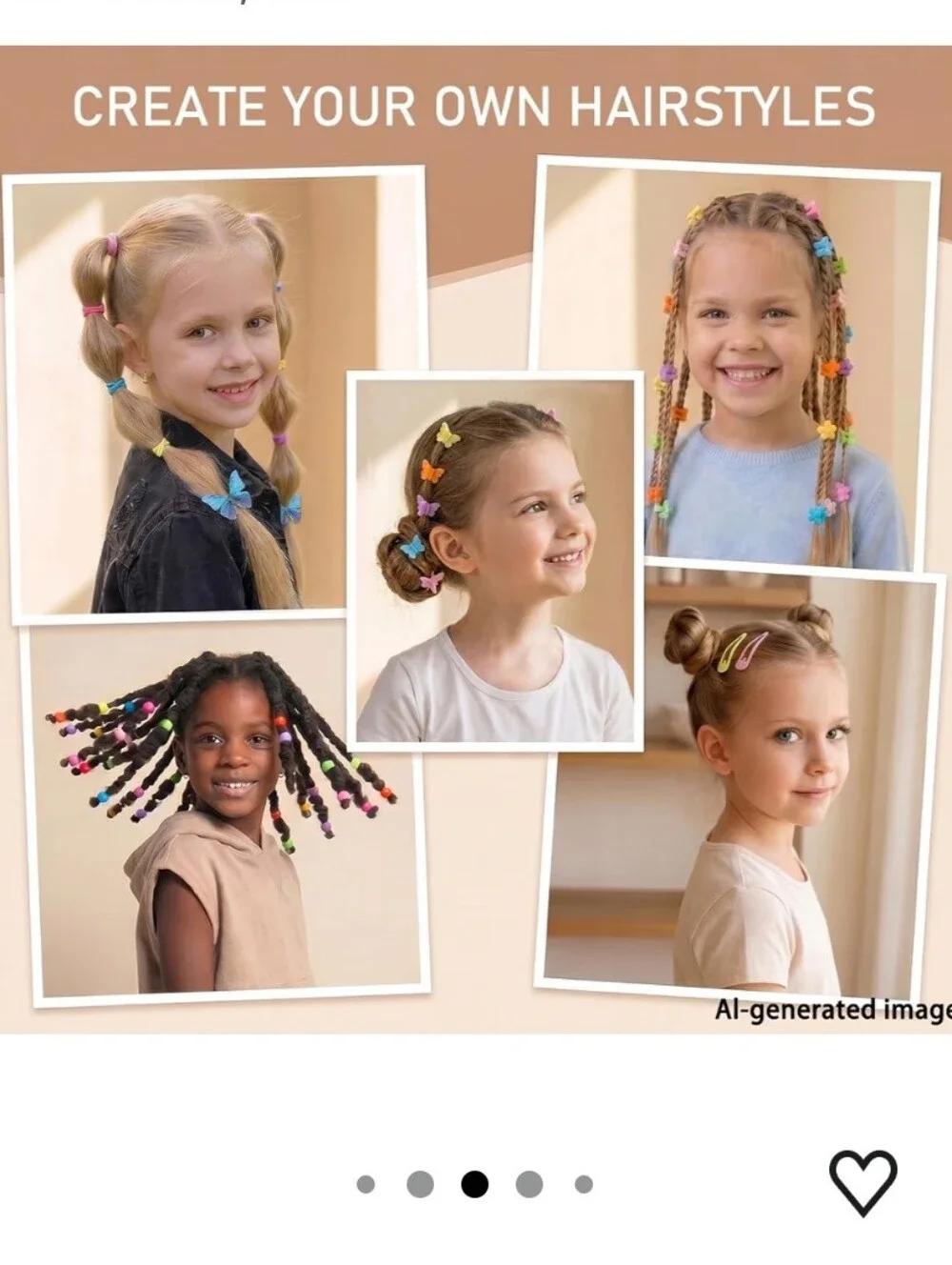 Hair Accessories for Girls, 232 Pcs Mini Hair Clips Set